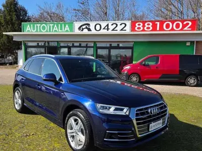 Usata Audi Q5 S-line plus 286 CV (210 kW) 2019 Blu/azzurro SUV