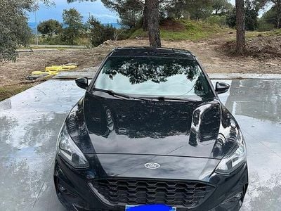 Usata Ford Focus ST-Line 120 CV (88 kW) 2019 Nero Berlina