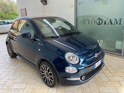 Usata Fiat 500C Dolcevita 69 CV (50 kW) 2022 Blu Cabrio