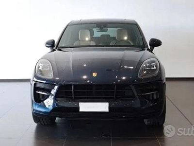 Usata Porsche Macan Turbo 353 CV (259 kW) 2019 Blu SUV