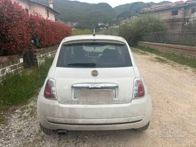 Usata Fiat 500 75 CV (55 kW) 2008 Bianco Berlina