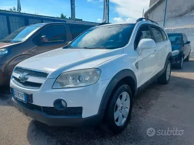 Usata Chevrolet Captiva 127 CV (93 kW) 2010 Bianco SUV