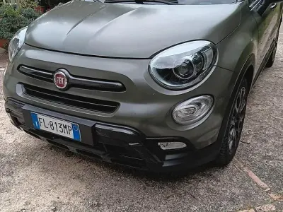 Usata Fiat 500X S 95 CV (69 kW) 2017 Verde SUV