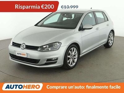 Usata VW Golf VII Highline 125 CV (91 kW) 2016 Grigio Utilitaria