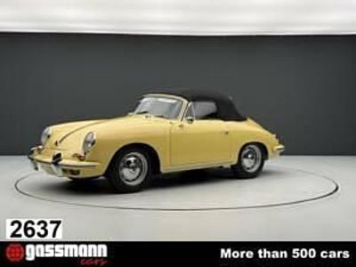 Usata Porsche 356 60 CV (44 kW) 1963 Giallo Cabrio