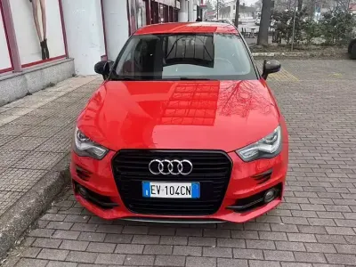 Usata Audi A1 S-Line 86 CV (63 kW) 2014 Rosso Utilitaria