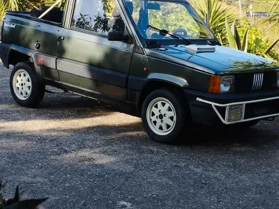 Usata Fiat Panda 1980 Verde Cabrio