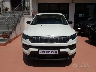 Usata Jeep Compass Longitude 131 CV (96 kW) 2022 Bianco SUV