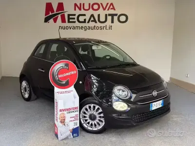 Usata Fiat 500 Lounge 69 CV (50 kW) 2018 Nero Utilitaria