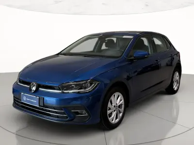 Usata VW Polo Style 95 CV (69 kW) 2025 Reef blue metallizzato Utilitaria