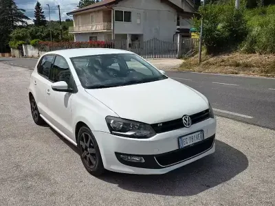 Usata VW Polo 90 CV (66 kW) 2010 Bianco Utilitaria