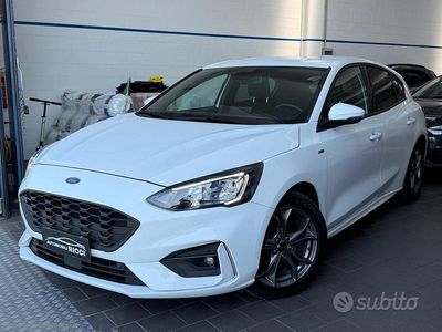 Usata Ford Focus ST-Line 125 CV (91 kW) 2021 Bianco Berlina