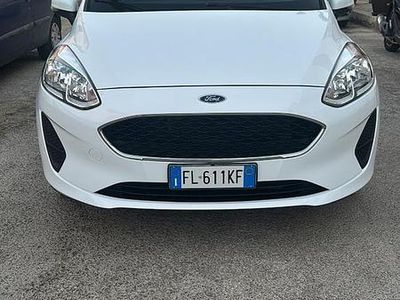 Begagnad Ford Fiesta 86 HK (63 kW) 2018 Vit Halvkombi
