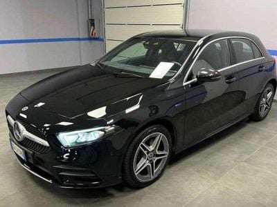Usata Mercedes A250 Premium 160 CV (117 kW) 2021 Nero Berlina