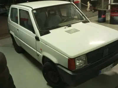 Usata Fiat Panda Young 54 CV (39 kW) 2002 Bianco Berlina
