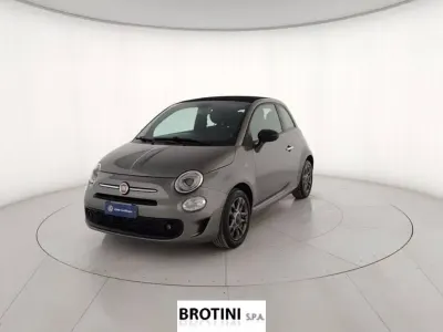 Usata Fiat 500C Sport 69 CV (50 kW) 2021 Grigio Cabrio