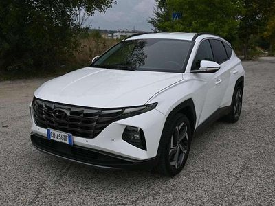 Second-hand Hyundai Tucson 179 CP (131 kW) 2021 Alb SUV