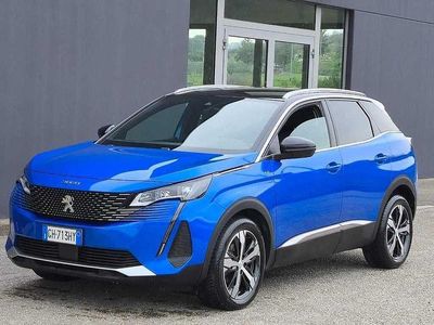 Usata Peugeot 3008 GT 131 CV (96 kW) 2021 Blu SUV
