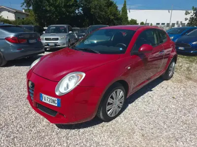 Usata Alfa Romeo MiTo Progression 120 CV (88 kW) 2010 Rosso Utilitaria
