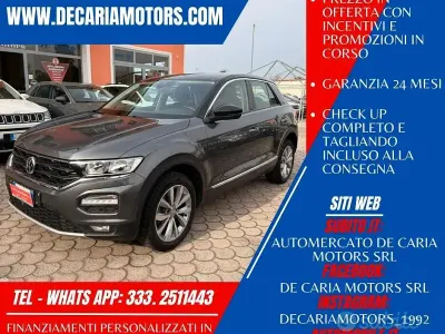 Usata VW T-Roc 116 CV (85 kW) 2019 Grigio SUV