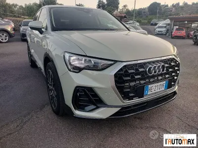 Usata Audi Q3 Sportback S-Line 150 CV (110 kW) 2021 Verde SUV