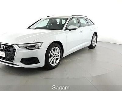 Usata Audi A6 Business 299 CV (219 kW) 2024 Bianco ghiaccio metallizzato Station wagon
