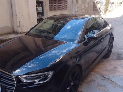 Usata Audi A3 S-Line 116 CV (85 kW) 2019 Nero Berlina