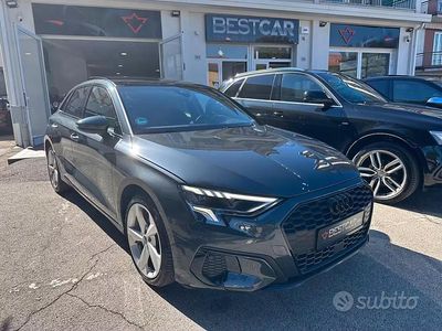Usata Audi A3 Sport 150 CV (110 kW) 2022 Grigio Berlina
