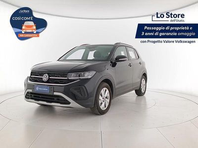 Usata VW T-Cross Life 95 CV (69 kW) 2024 Deep black perlato SUV