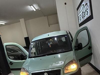 Usata Fiat Doblò Family 85 CV (62 kW) 2008 Verde Monovolume