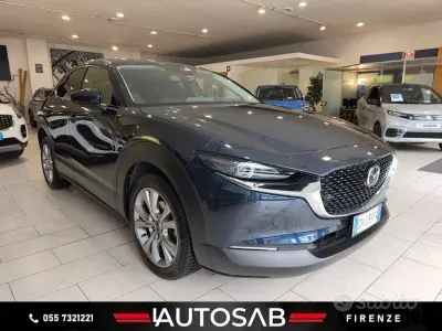 Begagnad Mazda CX-30 Exclusive 150 HK (110 kW) 2021 Blå SUV
