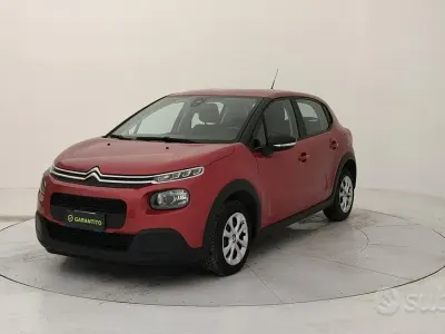 Usata Citroën C3 Feel 83 CV (61 kW) 2020 Rosso Utilitaria