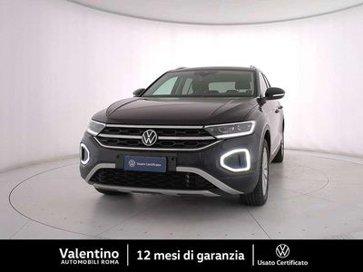 Usata VW T-Roc Style 110 CV (80 kW) 2022 Nero SUV