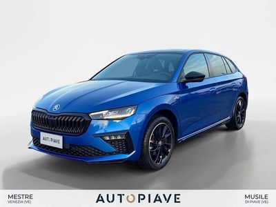 Usata Skoda Scala Monte Carlo 116 CV (85 kW) 2024 Blu/azzurro Utilitaria