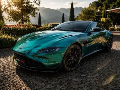 Usata Aston Martin V8 Vantage 534 CV (392 kW) 2023 Verde Coupé