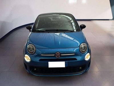 Usata Fiat 500C 69 CV (50 kW) 2021 Blu/azzurro Cabrio