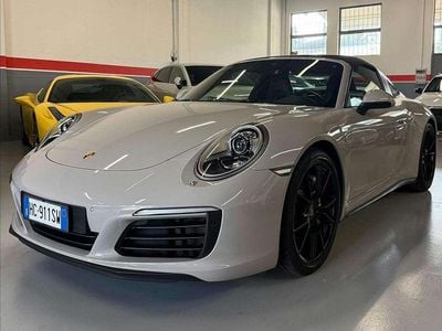 Usata Porsche 991 370 CV (272 kW) 2018 Grigio gesso Cabrio