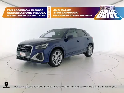 Usata Audi Q2 S-Line 150 CV (110 kW) 2025 Blu navarra metallizzato SUV