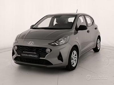 Usata Hyundai i10 Prime 72 CV (52 kW) 2022 Grigio Utilitaria