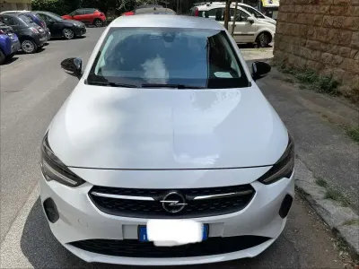 Usata Opel Corsa Elegance 56 kW (77 CV) 2021 Bianco Utilitaria