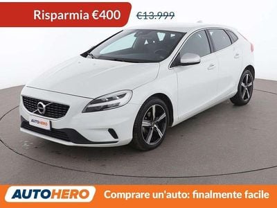Bianco Usata 2019 Volvo V40 R-Design Berlina | 13.599 € (Buon prezzo)