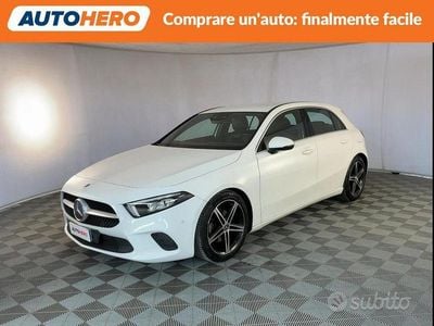 Usata Mercedes A180 116 CV (85 kW) 2018 Bianco Berlina