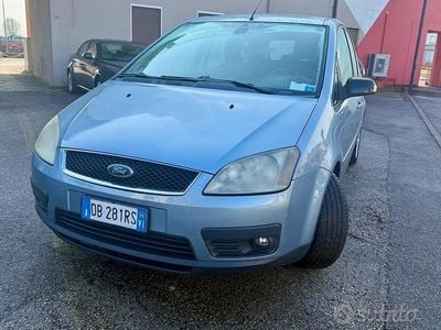 Usata Ford C-MAX Ghia 90 CV (66 kW) 2006 Blu Monovolume
