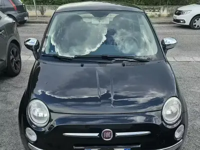 Usata Fiat 500 Lounge 95 CV (69 kW) 2014 Nero Utilitaria