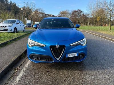 Usata Alfa Romeo Stelvio 210 CV (154 kW) 2020 Blu SUV