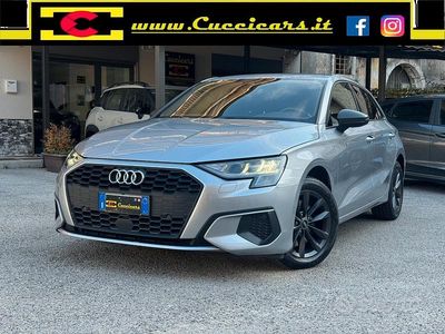 Usata Audi A3 Advanced 150 CV (110 kW) 2021 Grigio Berlina