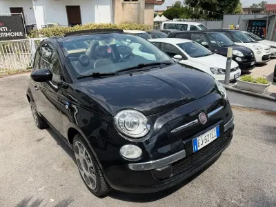 Usata Fiat 500C Rock 95 CV (69 kW) 2011 Nero Cabrio