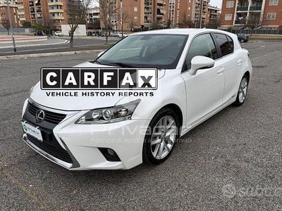Usata Lexus CT200h Executive Line 136 CV (100 kW) 2016 Bianco Berlina