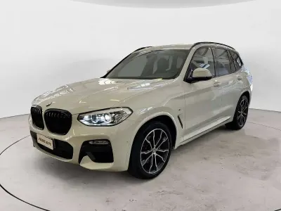 Usata BMW X3 M Sport 190 CV (139 kW) 2020 Bianco SUV