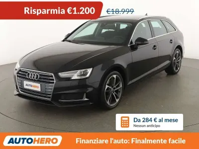 Usata Audi A4 S-Line 150 CV (110 kW) 2018 Nero Station wagon